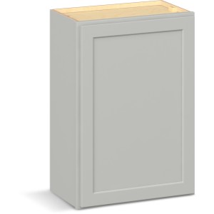RELIABILT Parkstone II Wall Cabinet, Light Gray, 21" W, 1 Door, Fully Assembled - 641296 | Lowe's Pro Supply
